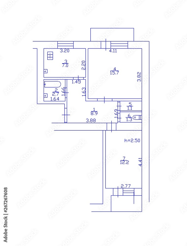 2d floor plan. Black&white floor plan. Floorplan 2d floor plan. Black&white floor plan. Floorplan
