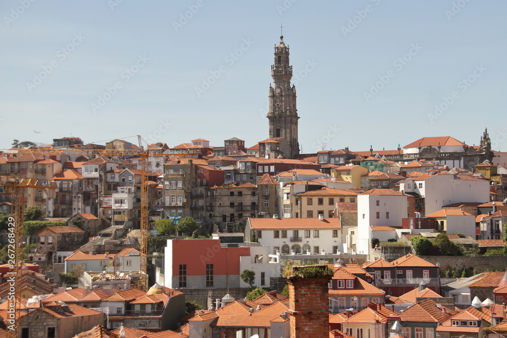 Porto city and neighborhood suburb, Portugal May of 2019 , editorial usage 