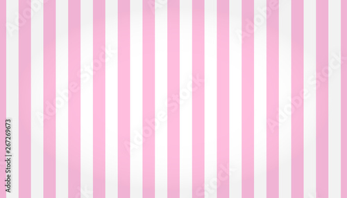 White And Pink Striped Background | Abstract Geometric Stripes Pattern Vector Illustration