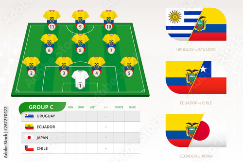 Set for Ecuador football team