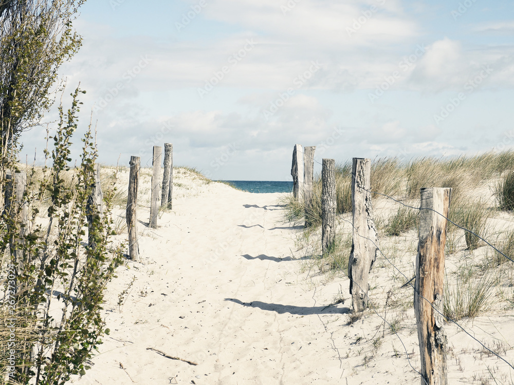 Pathway to the beach Pathway to the beach