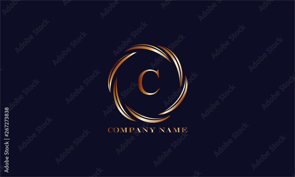 Gold Emblem of the weaving circle. Monogram design elements, graceful template. Simple logo design Letter for Royalty, business card, Boutique, Hotel, Heraldic, Web design. Vector illustration Gold Emblem of the weaving circle. Monogram design elements, graceful template. Simple logo design Letter for Royalty, business card, Boutique, Hotel, Heraldic, Web design. Vector illustration