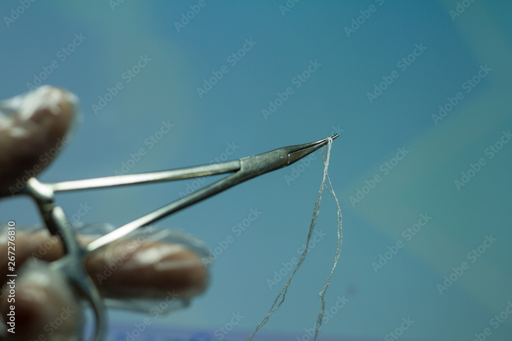 Surgical instruments, hand, operating surgeon Surgical instruments, hand, operating surgeon