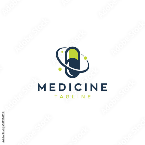 medicine vector logo design