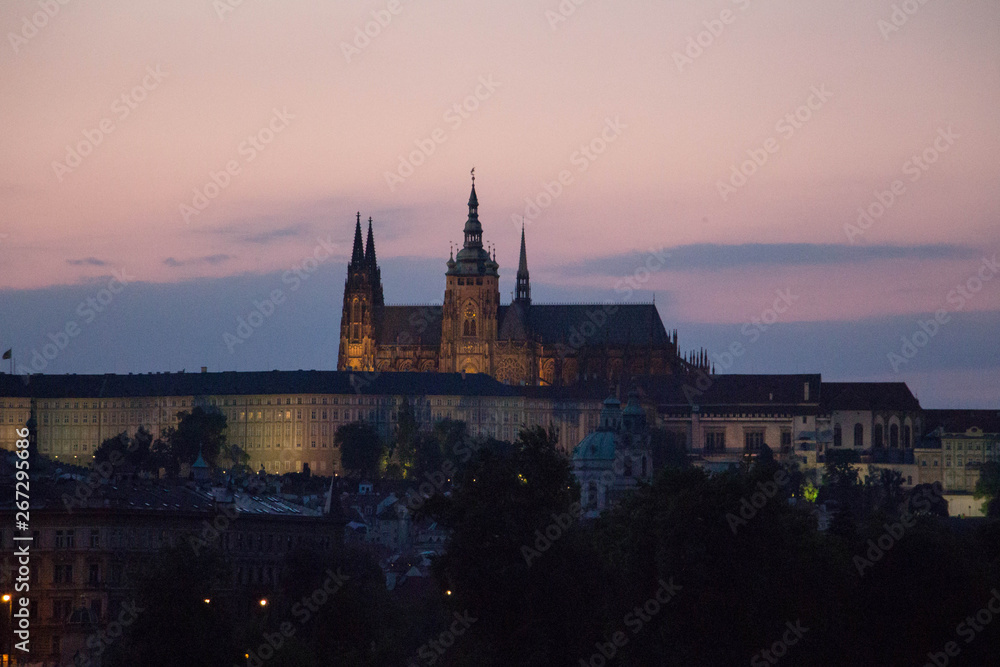 Ausblick in Prag