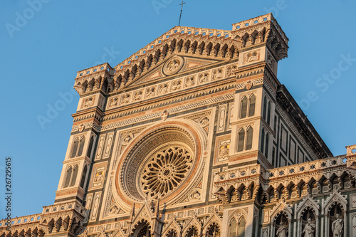 Close-up of Florence Cathedral, Italy photo