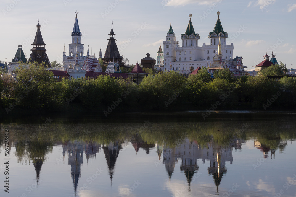 Kremlin near the water in Izmailovo