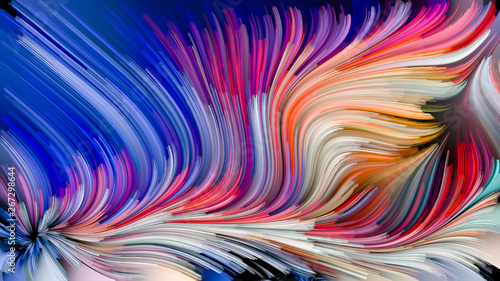 Swirling Paint Background