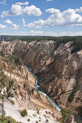 Yellowstone national park, west America, outdoor