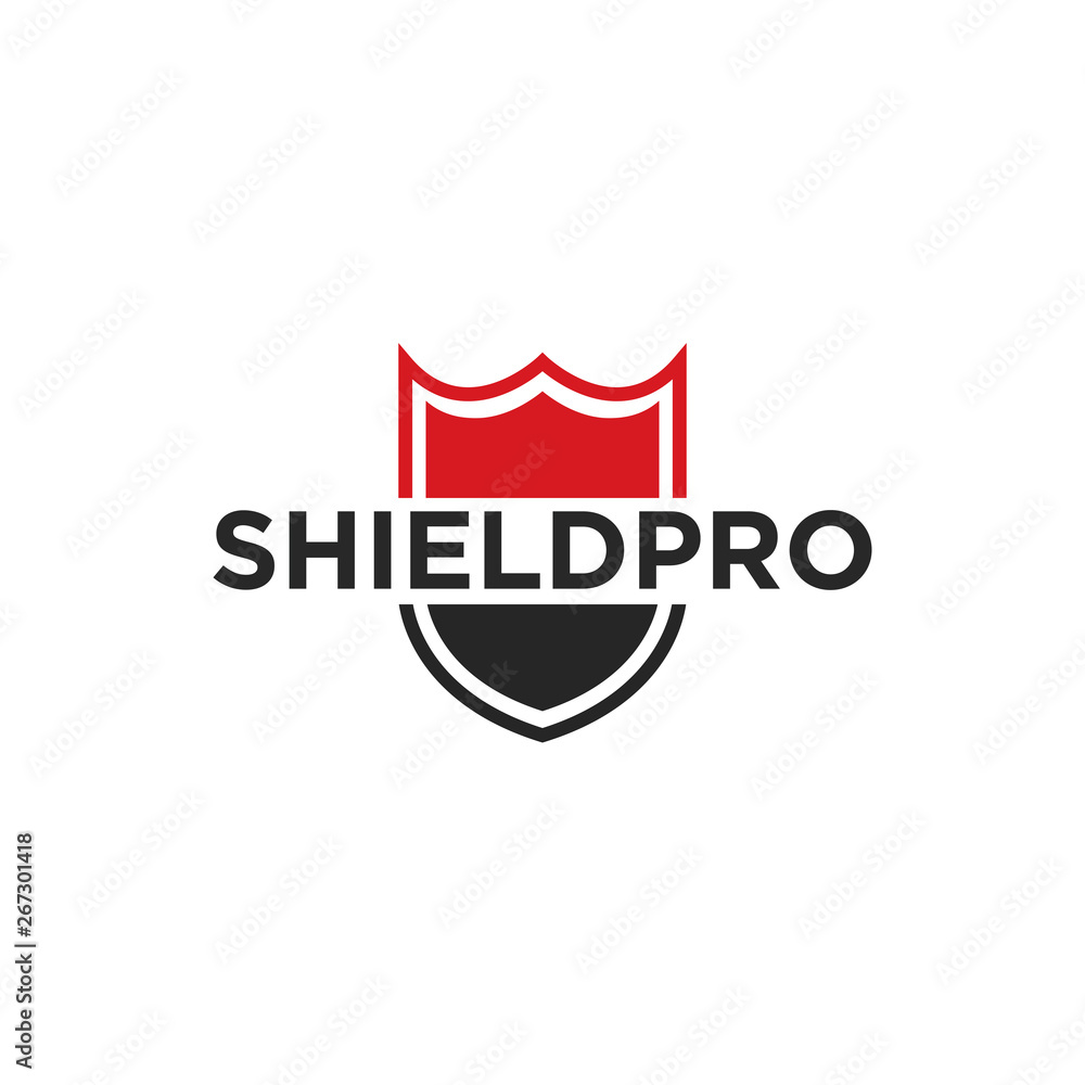 shield logo and icon vector illustration design template. shield logo and icon vector illustration design template.
