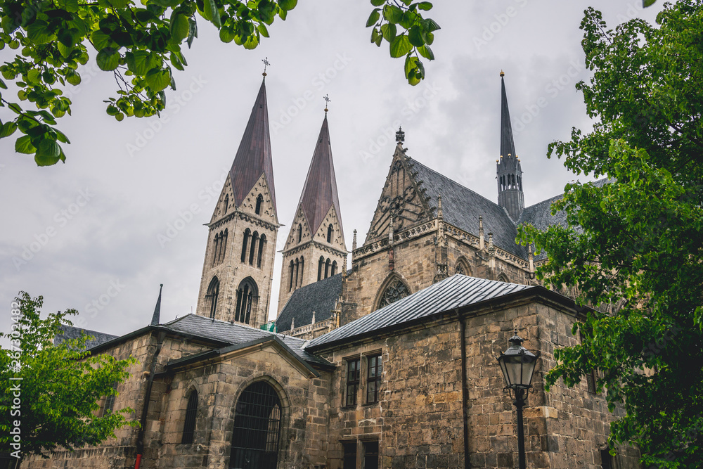 Dom in Halberstadt, Deutschland Dom in Halberstadt, Deutschland