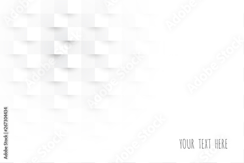White abstract texture. Background 3d paper art style can be used in book design, poster, flyer, website.