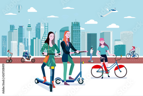 Green transport in smart city