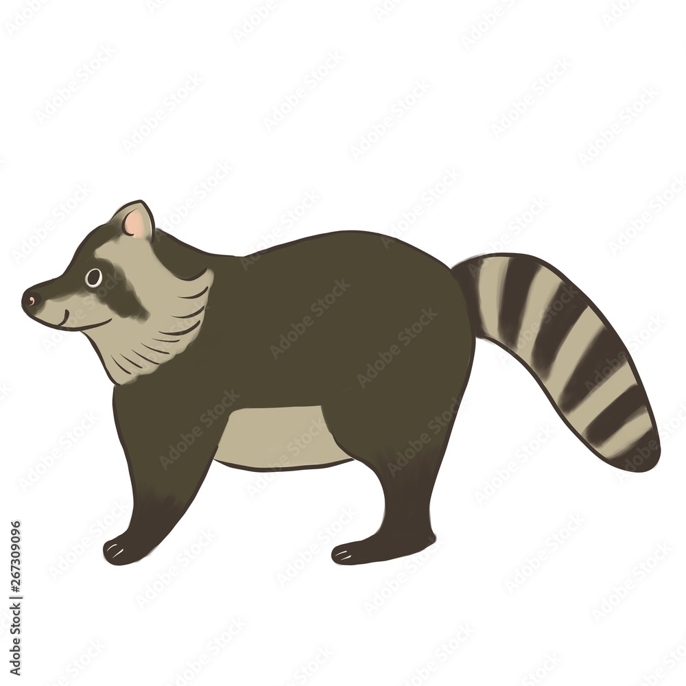 Fototapeta premium Mustang is an animal, pattern2