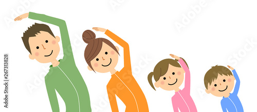 ストレッチ　ファミリー