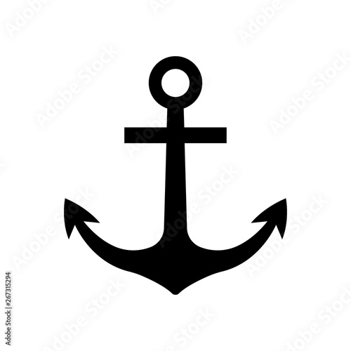 anchor - nautical icon