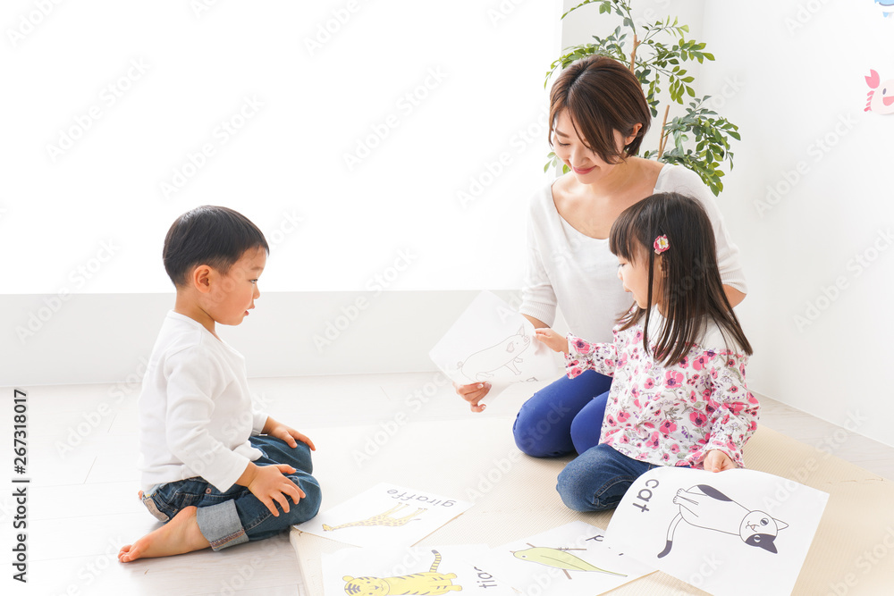 こども園・幼稚園・保育園・英語教室・習い事イメージ