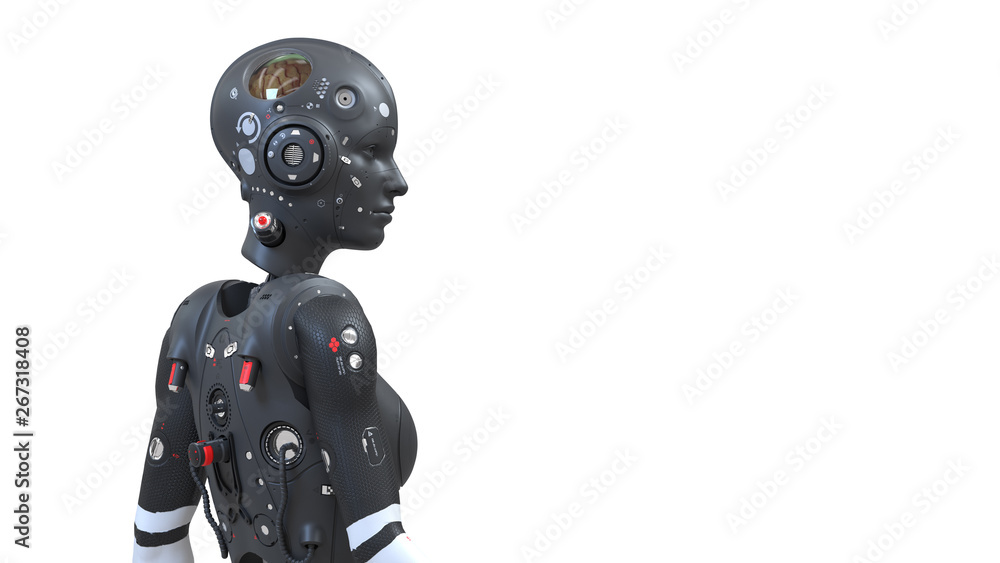 robot woman, sci-fi woman digital world of the future of neural networks and the artificial intelligence 3d render robot woman, sci-fi woman digital world of the future of neural networks and the artificial intelligence 3d render