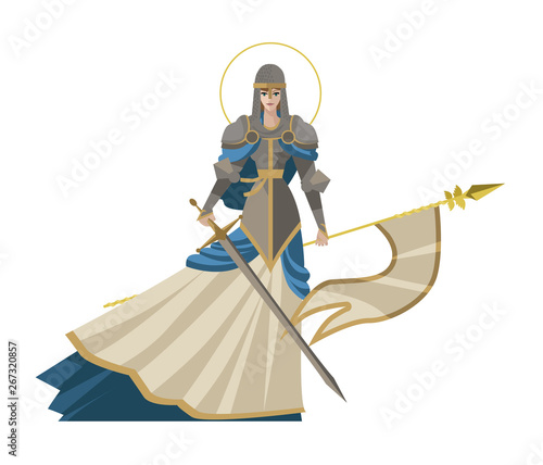 joan of arc medieval female girl woman saint warrior knight