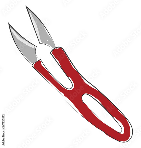 Noah for thread, vector or color illustration.