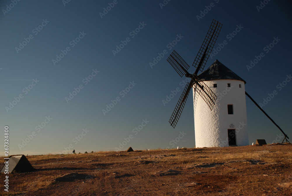 Molinos de Viento Castilla La Mancha, España Molinos de Viento Castilla La Mancha, España