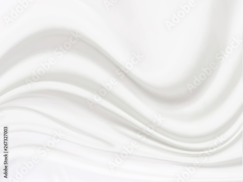 soft wave of cloth for background texture © Kenstocker