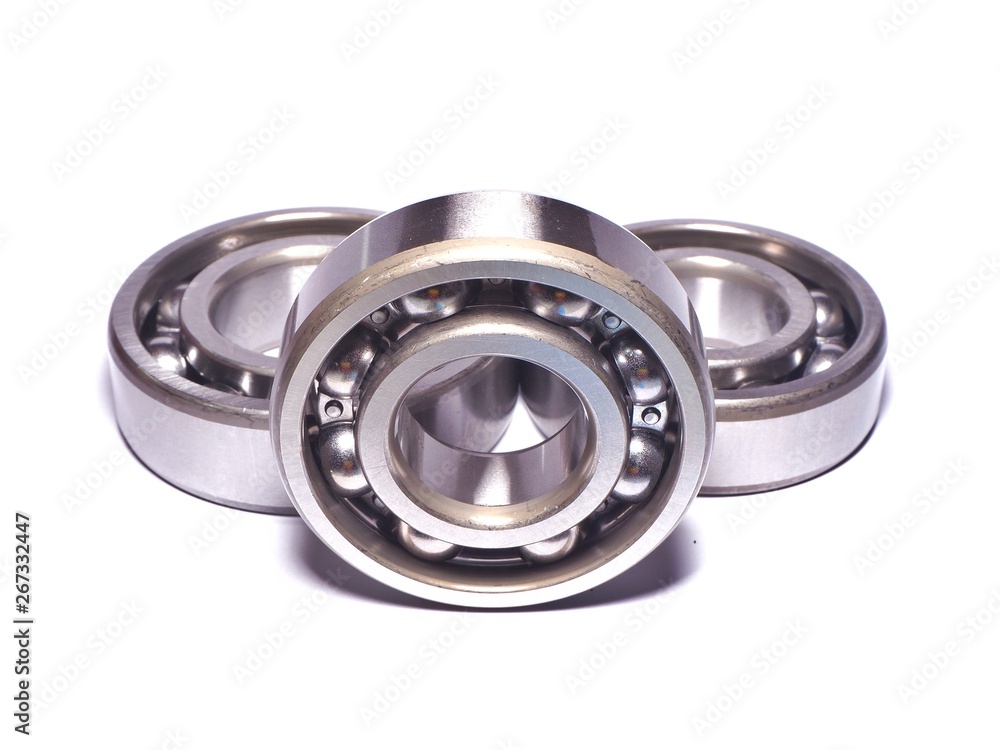 The inner hexagonal screw nut is solid black, placed on a white background. The inner hexagonal screw nut is solid black, placed on a white background.