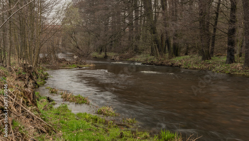 Svatava river near Sokolov town in west Bohemia photo