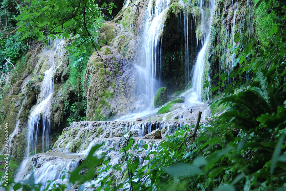 Krushuna waterfalls - Devetashko Plateau, Bulgaria. Krushuna waterfalls - Devetashko Plateau, Bulgaria.