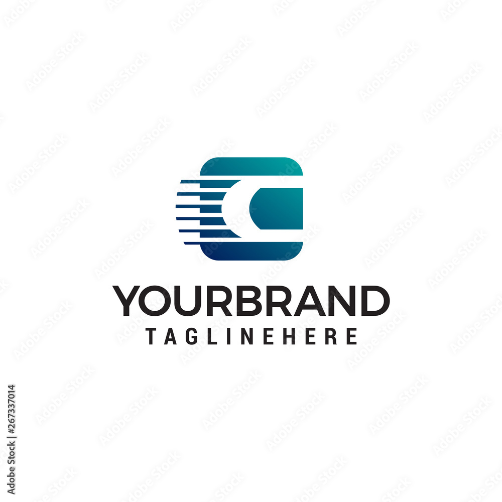 letter c logo design concept template vector letter c logo design concept template vector