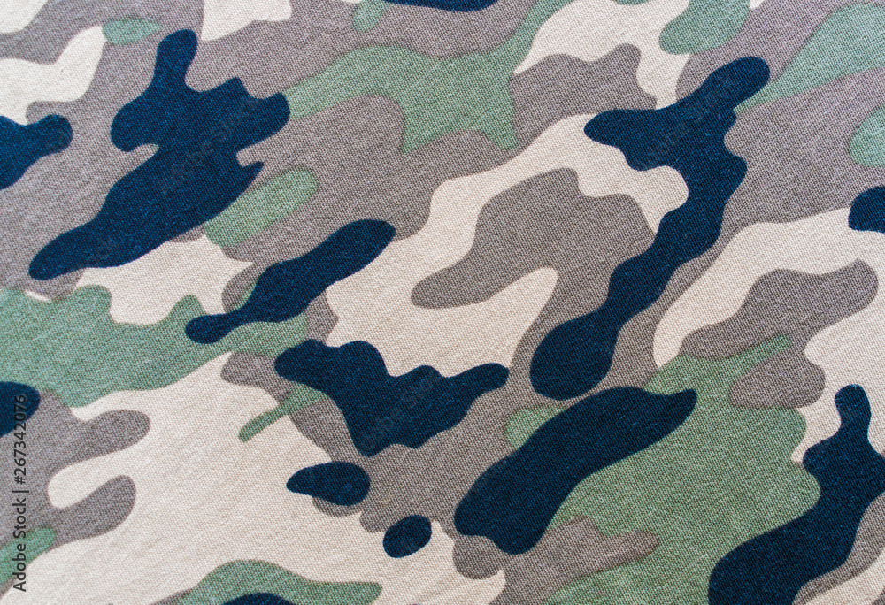 Fototapeta premium Camouflage pattern background or texture