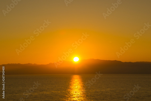 Sonnenuntergang auf dem Meer © Renate
