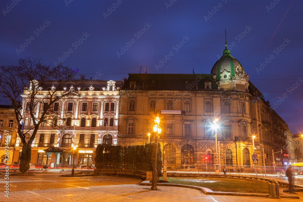 Fototapeta premium Old town of Lviv