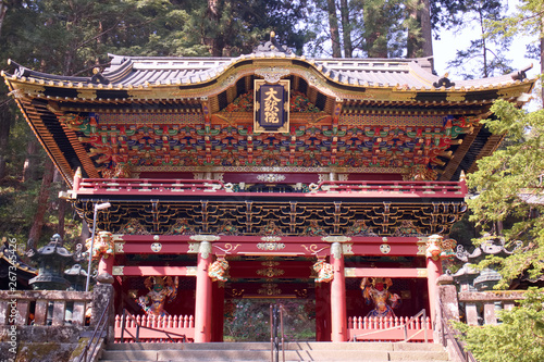 Obraz na płótnie 日光山輪王寺 大猷院 二天門