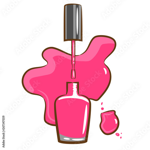 nail polish graphic design