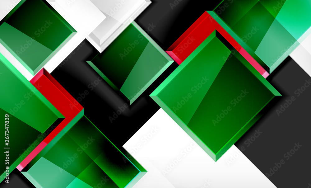Colorful square and rectangle blocks background Colorful square and rectangle blocks background