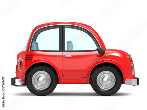 car small cartoon side