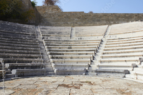 Ancient ruins in Rhodes, Greece