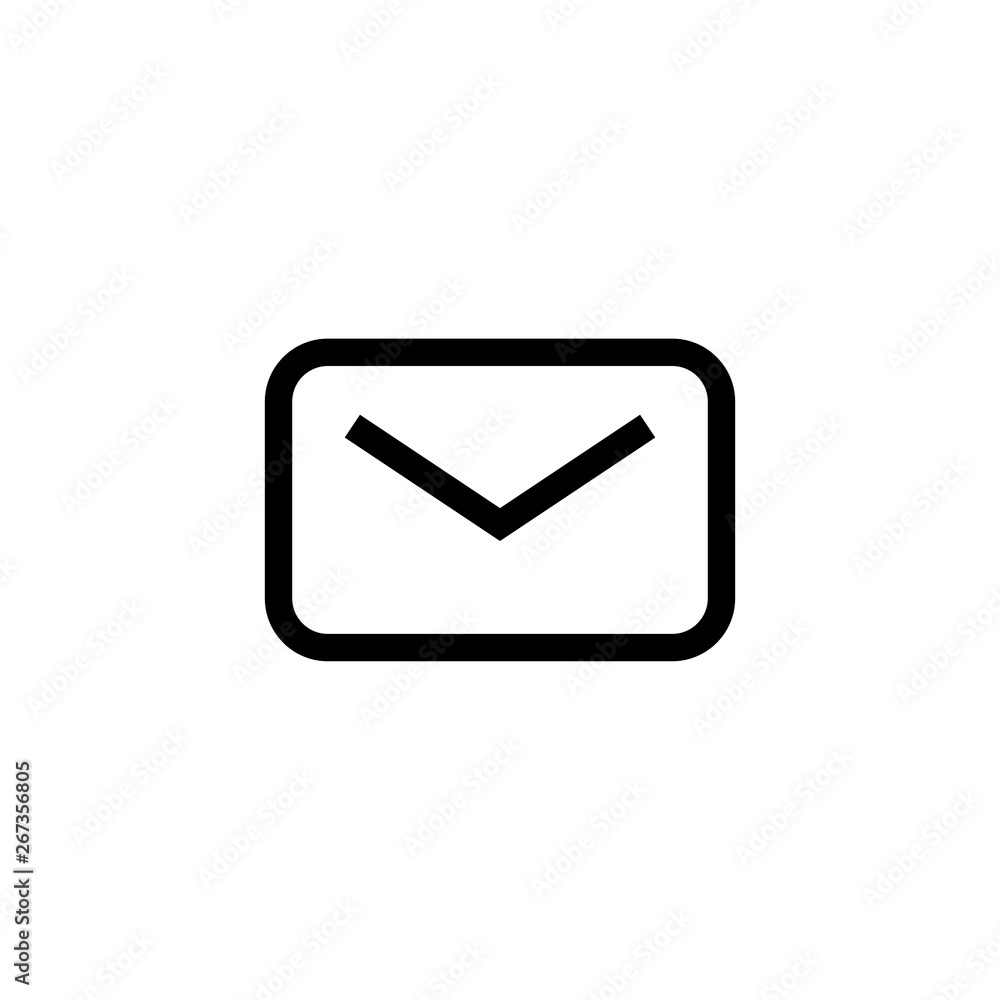 unread new email message icon design. closed mail envelope symbol. simple clean line art professional business management concept vector illustration design. unread new email message icon design. closed mail envelope symbol. simple clean line art professional business management concept vector illustration design.