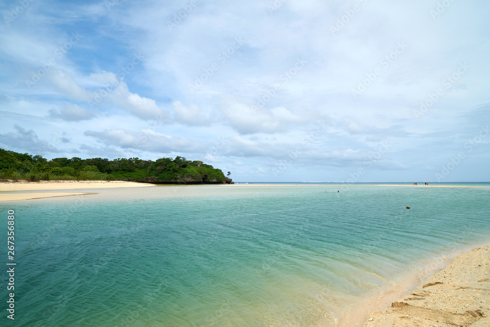 Beautiful sea view from Fiji.