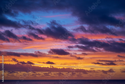 Beautiful sea view from Fiji.