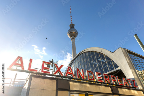 alexanderplatz berlin germany photo