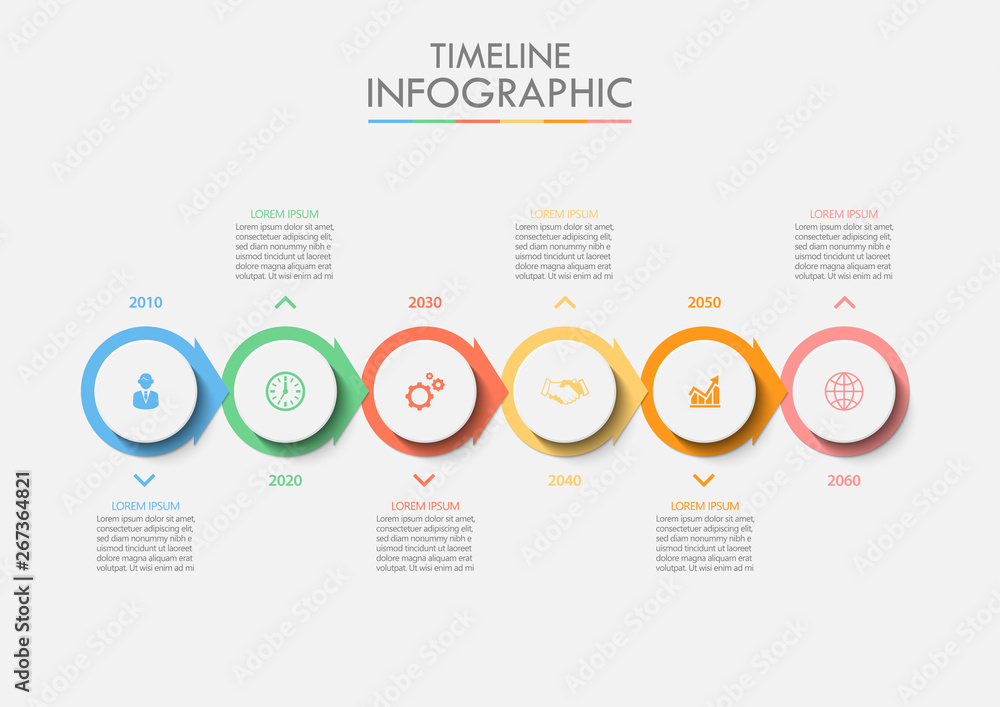 Fototapeta premium Business data visualization. timeline infographic icons designed for abstract background template milestone element modern diagram process technology digital marketing data presentation chart Vector