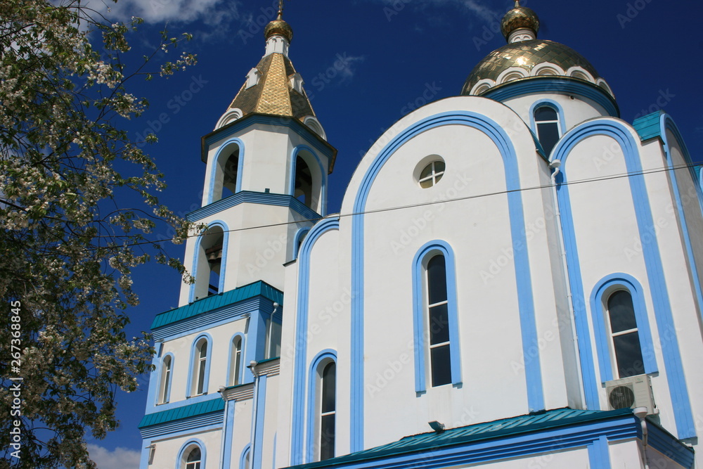 Fototapeta premium It's spring. Urban landscapes and attractions.