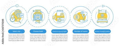 Wallpaper Mural Hotel choosing vector infographic template Torontodigital.ca
