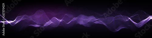 Music abstract background. Equalizer for music, showing sound waves with musical waves, the concept of a music equalizer vector.