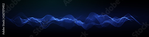 Music abstract background. Equalizer for music, showing sound waves with musical waves, the concept of a music equalizer vector.