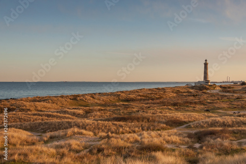 Lighthouse in Skagen in Denmark.