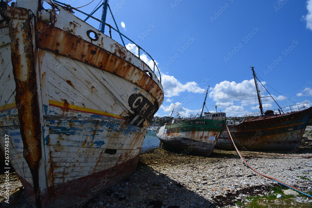 Cimetière de bateaux le Sillon Camaret-sur-Mer