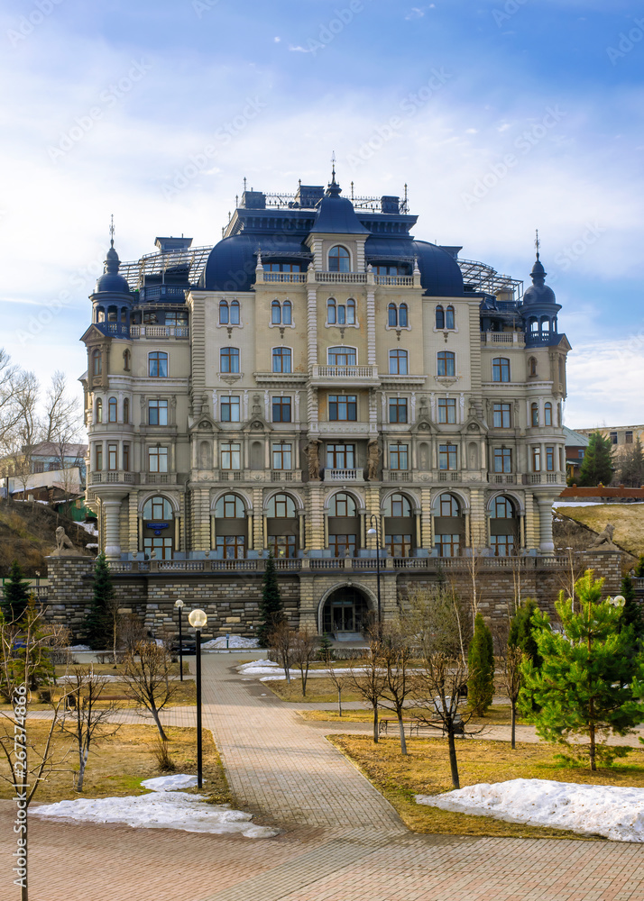 Naklejka premium houses in Kazan